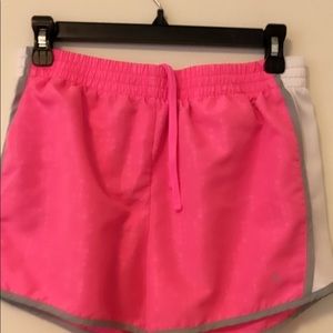 Pink and grey shorts